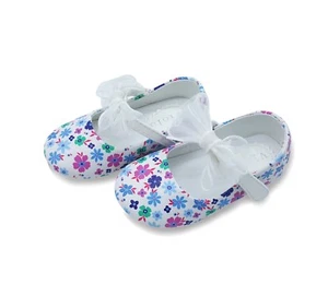 Girl Spanish Style Shoes Mary Jane Patent Ribbon Bow Shoes-UK Seller - Picture 1 of 4