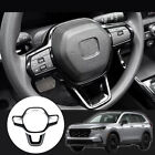 For 2023 Honda CR-V CRV Glossy Black Interior Steering Wheel Cover Frame Trim 1P