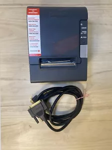 Impresora térmica de recibos POS Oliverns NO PROBADA enciende Epson TM-T88IV M129H - Imagen 1 de 12