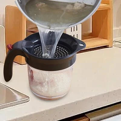 Fettabscheider Speiseölabscheider Bratöl lagern leicht nachfüllen Ölfilter - Bild 1 von 4