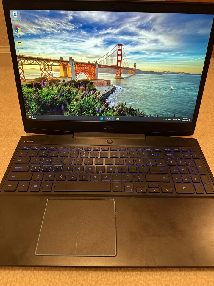 Ноутбук игровой Dell G3 (15,6 дюйма Core i5 8 ГБ RAM 512 ГБ SSD GeForce GTX 1660Ti) -... - Изображение 1 из 2