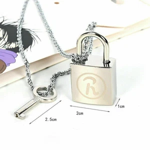 Collana con ciondolo 2021 Oosaki NANA Honjo Ren Lock Ai Yazawa cosplay amanti delle chiavi - Foto 1 di 5