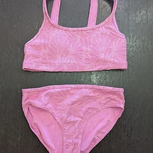 Kids Pink Floral Swim Set - Picture 1 of 6