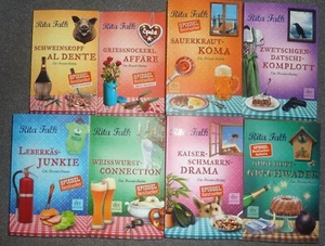 8 x Rita Falk - Eberhofer Krimis, Band 3-10, TBs, 1x gelesen - Bild 1 von 1