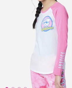 NWt 6 blow pop bubble gum lollipops candy SCENTED justice t shirt top birthday - Picture 1 of 10