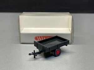 PKW Einachsanhänger Allgaier Pritsche Auto Allzweck Anhänger Wiking H0 1:87 - Bild 1 von 12