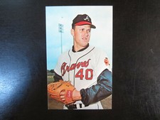 1968 Dexter Press Tony Cloninger Post Card (BG) Atlanta Braves