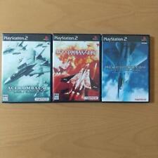 Ace Combat 04, Zero, 5 set PS2 lots Playstation2 used "very good" video games