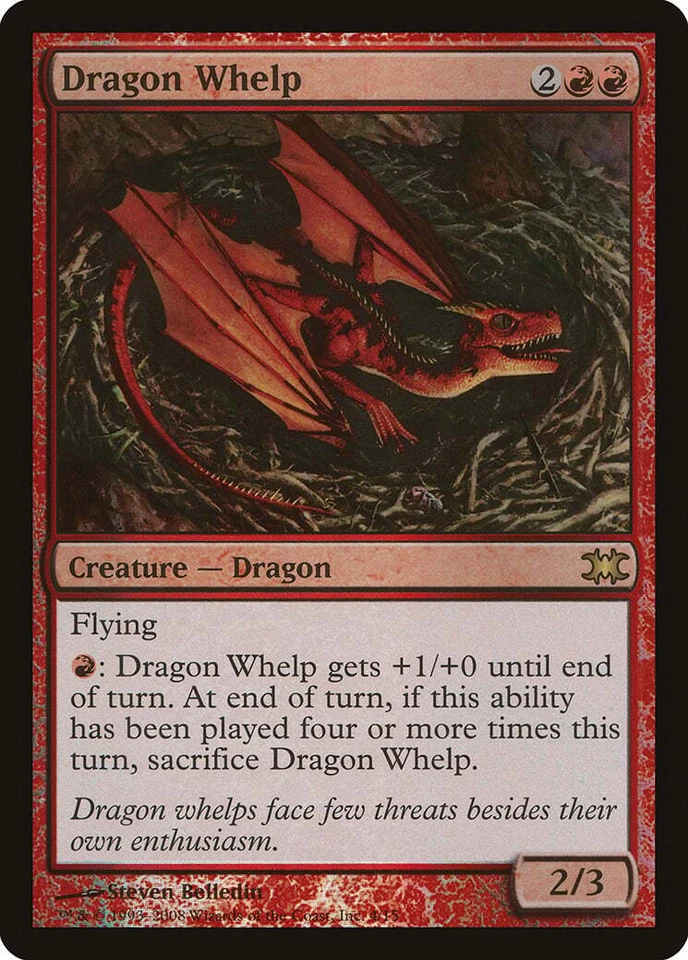 Dragon Whelp FOIL From the Vault: Dragons NM Red Rare MAGIC MTG CARD ABUGames - Image 1 of 1