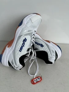 Python Men's Deluxe Outdoor White/Silver Non Marking Platform Shoes 10,5 - Picture 1 of 8