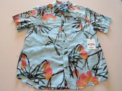 Billabong Mens Sunday Button Short Sleeve Small Nwt - Image 1 of 4