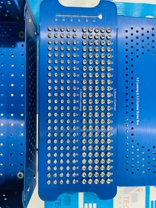 Locking & Cortical 3.5mm Screws with box (232 pcs) Stainless Steel 316L - Picture 1 of 6