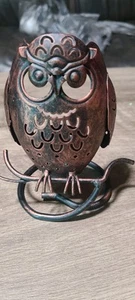 Partylite Rustic Owl Tealight Holder -- NIB - Picture 1 of 4
