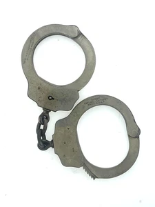 The Peerless handcuff co. Pat. 1531451-1872857 handcuff, USA, NO key - Picture 1 of 6