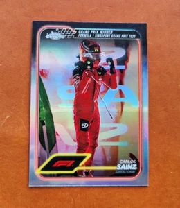 2024 Formula 1 Topps Chrome Carlos Sainz #147 Refractor F1 Ferrari  - Picture 1 of 2
