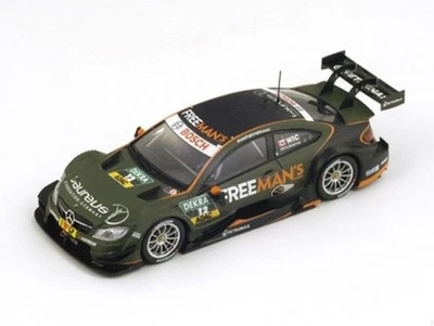 1:43 Spark Mercedes Benz C-Klasse Cpe Amg Free Man’S World #12 Dtm 2014 SG177 Mo - Immagine 1 di 2
