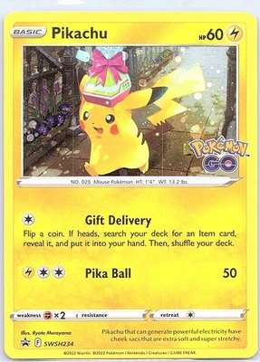 Pikachu SWSH234 SWSH: Sword & Shield Promo Cards - Pokemon Card - NM - Image 1 of 2