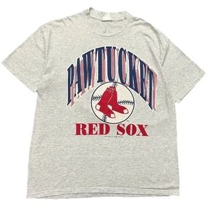 Pawtucket Red Sox Vintage 90s Minor League Baseball T-Shirt Large - Picture 1 of 5