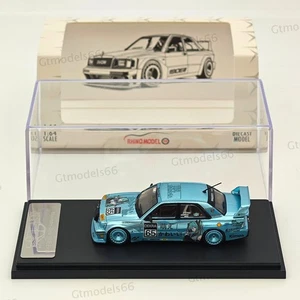 1/64 RM Mercedes Benz 190 EVO II Wide-Body Modified Diecast Model - Hatsune Miku - Picture 1 of 7