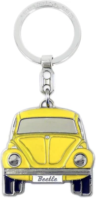 VW Collection - Volkswagen Portachiavi Keyring Vintage in Metallo Smaltato, per  - Immagine 1 di 4