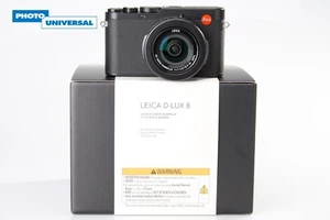 Leica D-Lux 8 Schwarz Kompaktkamera 19191 | OVP | Vitrinenware | inkl. MwSt. - Bild 1 von 8