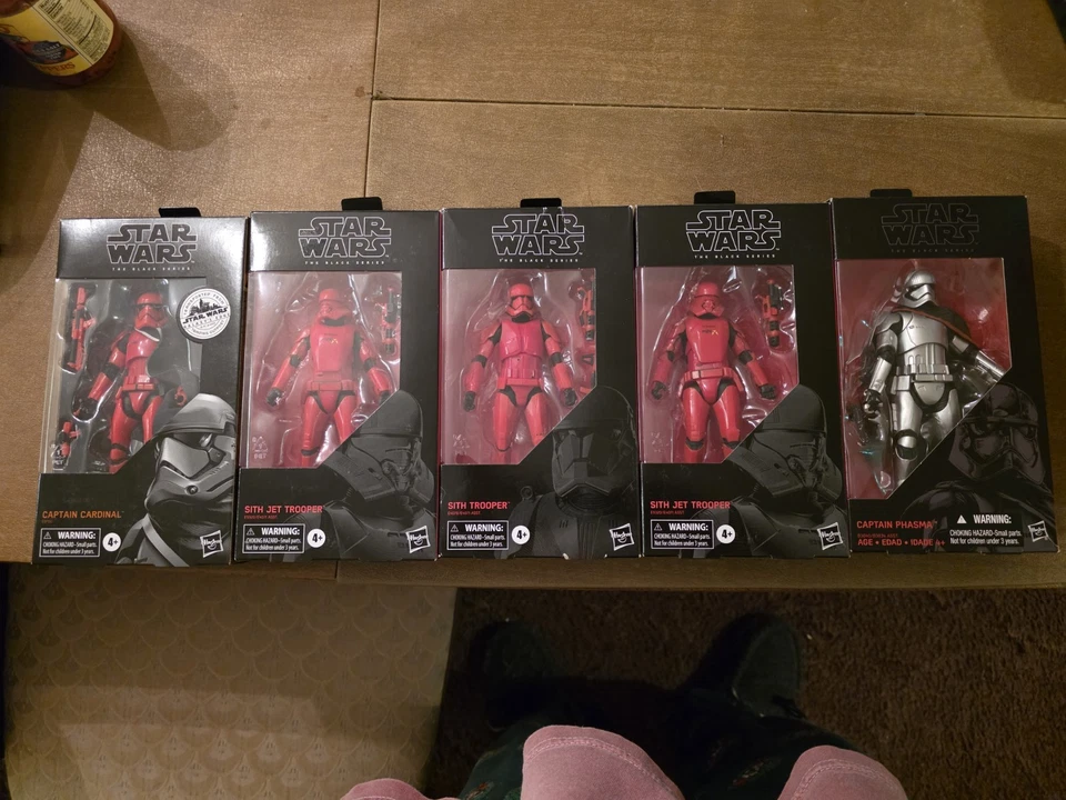 Star Wars Black Series Lot of 11 Total 6in Figures Hasbro Disney - Image 1 of 4