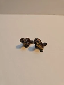 Vintage Hagen Renaker Lot of 2 Beaver Figurines - Picture 1 of 7
