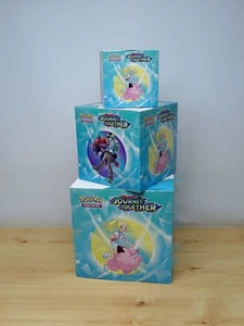 Genuine Nintendo Pokemon Stellar Crown Journey Together Shop Display Cubes - Picture 1 of 8