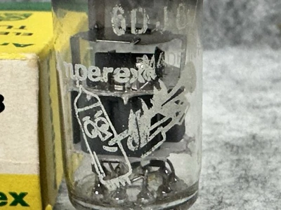 TUBO AMPEREX BUGLE BOY ECC88 6DJ8 NUEVO EN CAJA PROBADO MÁS DEL 100% Foto 1 de 4