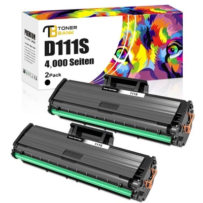 2 Toner XXXL per MLT-D111S Samsung Xpress M2020W M2022W M2026W M2070FW MLT-D111L - Immagine 1 di 4