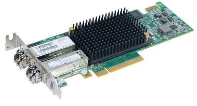Emulex HPE LPe16002 SN1100E 2x HBA 16Gb/s SFP+ 719212-001 C8R39-60002 2x MM - Bild 1 von 3