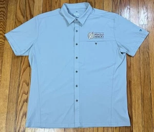 Kühl Tufflex Gray Performance Hiking Stretch Outdoor Button Up Shirt Men’s XL - Picture 1 of 7