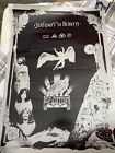 Led Zepplin Black & White Stairway To Heaven Poster 17X24 Fair Condition