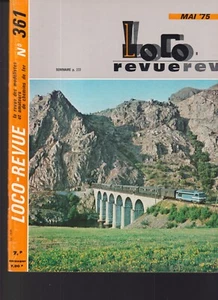 LOCO REVUE N°361 RESEAU MOD. DS SON DECOR / PARC REMORQUE "N" /PACIFICS REMORQUE - Foto 1 di 2
