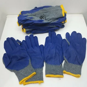 240 pares de guantes de construcción de seguridad en el trabajo recubiertos de goma alta calidad - Imagen 1 de 7