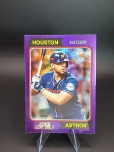 Jose Abreu 2023 Topps Heritage High Number Purple Hot Box Refractor #559 - Picture 1 of 2