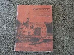 RHODE ISLAND-AN INVENTORY OF HISTORIC ENGINEERING AND INDUSTRIAL SITES pb USED - Picture 1 of 4