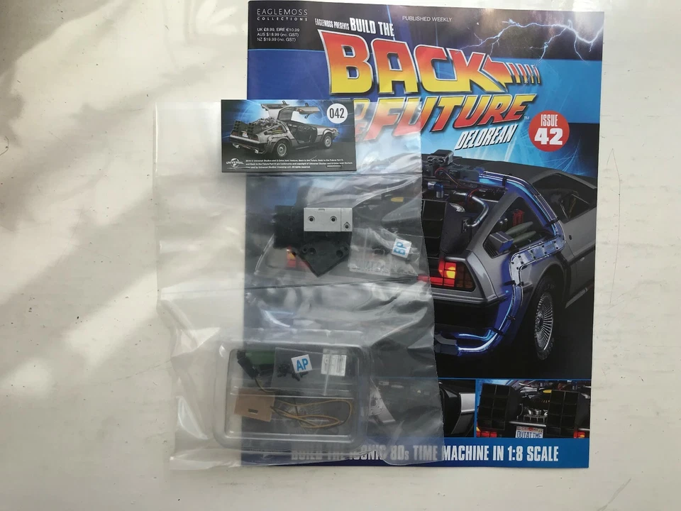 1:8 Scala Eaglemoss Ritorno Al Futuro Costruire il Proprio Delorean Problema 42 - Immagine 1 di 1