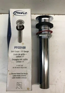 Proflo PFGD100 Grid Drain - 17 Gauge - Picture 1 of 5