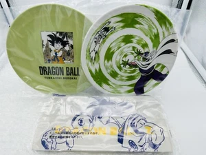 Dragon Ball Ichiban Kuji x2 Plastic mini Plate, Bag set, Import Japan - Picture 1 of 12