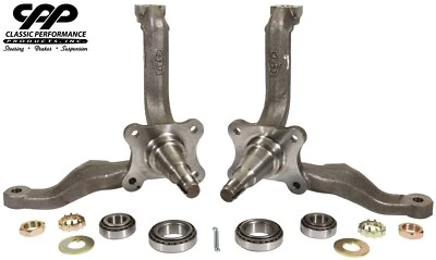 Ford Mustang 1964-67 mejorado V8 kit de husillo husillos de freno de disco de tambor Foto 1 de 4