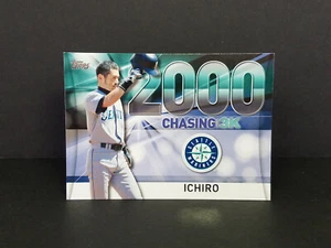 2016 Topps #3000-20 Ichiro Suzuki, Seattle Mariners (2000) - Chasing 3000 Insert - Picture 1 of 2