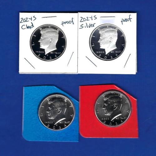 2024 PDSS Kennedy Half Dollars- PD BU from Mint set Plus Clad and ...