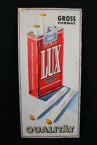 Cigarrillos LUX MAGNUM Brinkmann Bremen 17,5 x 37,5 cm - D alrededor de 1950 - Imagen 1 de 2