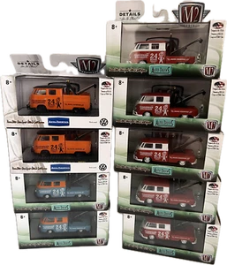 M2 Machines Diecast 1960 VW Double Cab Tow Truck Assortment - Picture 1 of 4