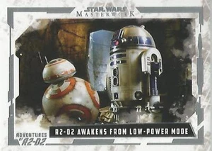 Star Wars Masterwork 2017 - AR-10 Adventures of R2-D2 Chase Card - Picture 1 of 1