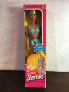 Barbie Sun Lovin, Malibu No. 1067, 1978, En caja, sin usar, caja un poco áspera, Taiwán - Imagen 1 de 18