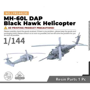 LYR144230S 1/144 EE. UU. MH-60L DAP Black Hawk kits de modelo de helicóptero 1 pieza - Imagen 1 de 4