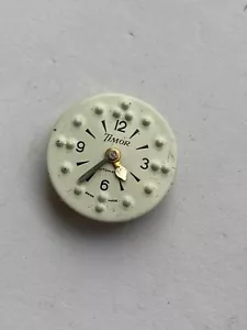 VINTAGE WOMEN'S WATCH PARTS MOVMENT AUTOMATIC TIMOR 21 JEWELS 6041 CAL 2670 SWIS - Picture 1 of 3