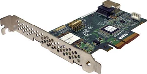 Adaptec ASC-1405 TCA-00294-01-B 3G PCIe x4 SAS/SATA Non RAID HBA FP - Afbeelding 1 van 6